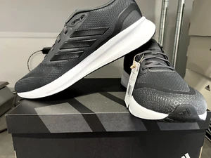 Adidas RunFalcon 5 Zapatos para Correr Hombres Color Gris/Núcleo Negro/Blanco Nube - Imagen 1 de 5