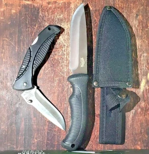 Frost Cutlery ~ Combo Wilderness Tracker ~ Juego de cuchillos de 2 piezas - Imagen 1 de 4