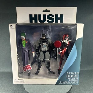 Figura de acción 2013 DC Collectibles Batman Hush Joker Harley Quinn paquete de 3 - Imagen 1 de 24