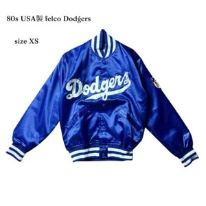VTG 90s MLB Los Angeles Dodgers STARTER DIAMOND COLLECTION SATIN JACKET SIZE XS - Picture 1 of 4