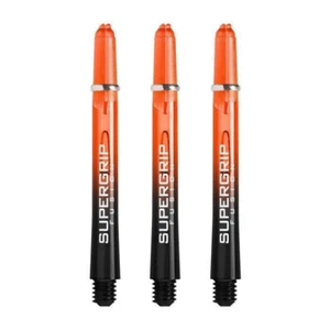 2 Sets (6 pieces) Harrows Supergrip Fusion Medium 45mm Darts Stems Orange Shafts - Picture 1 of 1