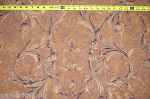 Sheffield Studious PrePasted Washable Strippable Wallpaper Brown Gold CII-265 - Picture 1 of 2