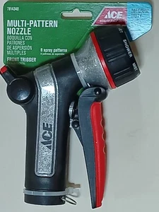 Ace 781434B multi-pattern medium duty 8 spray patterns front triggernozzle - Picture 1 of 2