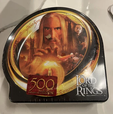 Lord of the Rings LOTR 500-Piece Jigsaw Puzzle Collectible Tin "Evil Forces" NEW - Image 1 of 3