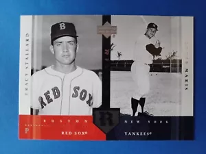 2004 UPPER DECK RIVALS ROGER MARIS TRACY STALLARD #26 RED SOX VS YANKEES - Picture 1 of 2