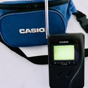 De colección Casio Modelo TV-600B LCD Color Portátil Estadio Televisión Enciende - Imagen 1 de 11