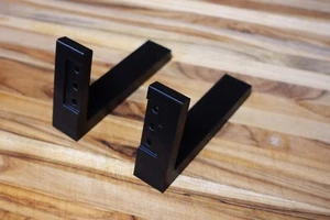 3D Printed 1U Studio Equipment Rack Audio Network IT DeskTop Table Stand 4" Pair - Picture 1 of 4
