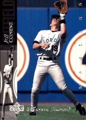 JEFF CONINE FLORIDA MARLINS ⚾1994 Upper Deck ELECTRIC DIAMOND #162 - Image 1 of 2