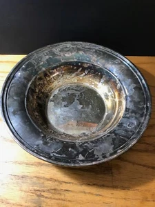 Reed and Barton 1207 Silber Teller Schale sehr schön poliert und gebraucht ANSEHEN - Bild 1 von 8