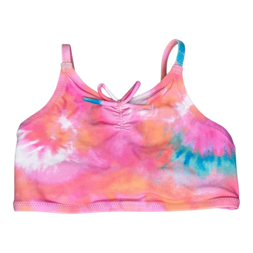 Top de natación Crewcuts Tie Dye UPF 50+ protección solar playa piscina verano talla 4-5 Foto 1 de 4