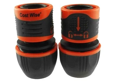 COSTWISE Hose Connectors, Click and Lock Secure Quick Connect Fittings, Pressure Washer