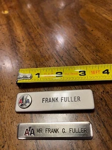 Genuine American Airlines Name Tags - Picture 1 of 5