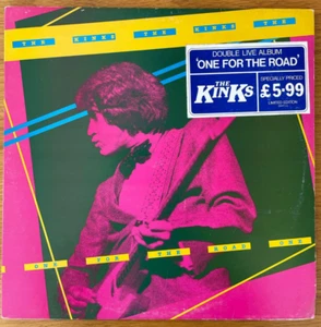 THE KINKS - ONE FOR THE ROAD 1st UK Press 1980 LIVE 2xLP VG+ - Picture 1 of 7