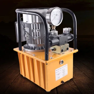 110V 10000PSI Double Solenoid Valve Electric Driven Hydraulic Pump Double-acting - Imagen 1 de 16