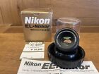 Mint IN Karton Nikon El Nikkor 50mm F/2.8 N Neu Typ Erweiterung Linse Aus Japan
