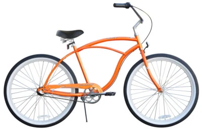 Bicicleta Crucero Playa Naranja 26" Hombre SHIMANO INTERNA 3 Velocidades  Foto 1 de 3