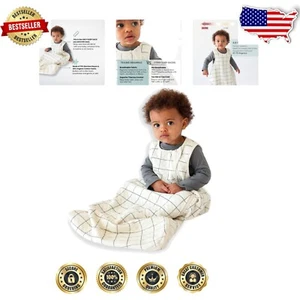 Dreambag Bamboo-Cotton Baby Sleep Sack 6-24 Months - 1.2 TOG Lightweight Blanket - Picture 1 of 11