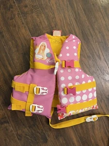 Chaleco salvavidas Barbie ~ Niños Niño 30-50 lb ~ Marca Stearns ~ Tipo IIIPFD ~ Chaleco esquí/tubo - Imagen 1 de 5