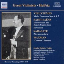 Henri Vieuxtemps : Great Violinists - Heifetz CD (2000)