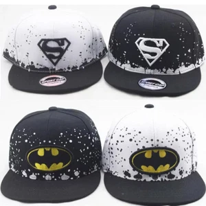 Kids Baseball Cap Hat DC Comics Knit Justice League Superman Batman - Picture 1 of 5