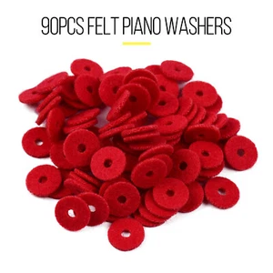 90pcs Felt Piano Washers Pads for Piano Tuning Accessories N8W7 - Picture 1 of 6