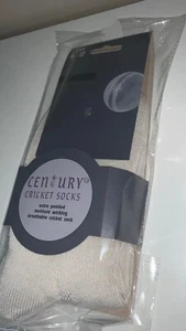 3 xCentury Cricket Socks - Premium Long Lasting High Performance Socks SIZE 8-12 - Picture 1 of 4