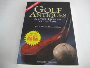 [A4] GOLF BOOK - GOLF ANTIQUES & OTHER TREASURES OF THE GAME John M. Olman 1993 - Imagen 1 de 9