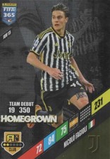 FIFA 365 Adrenalyn XL 2024 JUV15 Homegrown Nicolo Beans Juventus Sandwiches