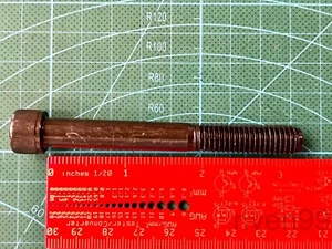 20pcs 3/8-16 x 3-1/4" Socket Head Cap Screw/Bolt, SAE Coarse, Black Oxide Steel - Picture 1 of 3