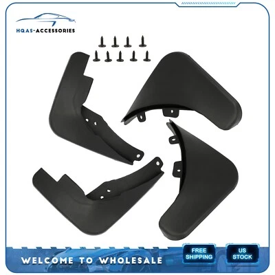 Set of 4 For Buick Verano 2010-2016 F & R Car Mud Flaps Splash Guards Set - Image 1 of 4