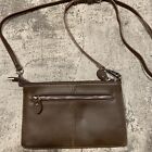 Befen small brown leather Crossbody purse Organizer Wallet * Sales Final*￼￼
