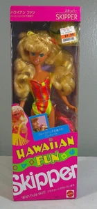 Muñeca Barbie Hawaiana Fun Skipper Mattel #5942 de colección 1990 caja asiática - en caja original - Imagen 1 de 6
