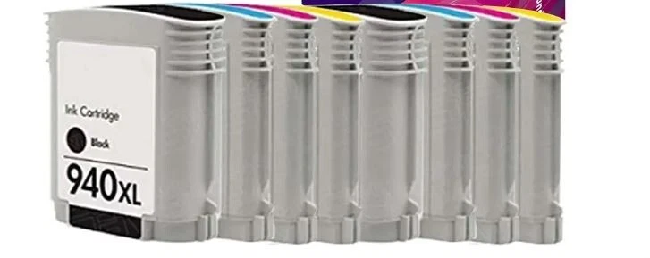 8 Stück Mehrfarbig 940XL Tintenpatrone Combo für HP OfficeJet Pro 8000 8500 8500A - Bild 1 von 1