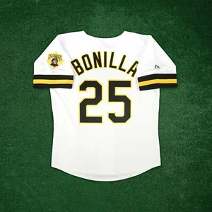 Bobby Bonilla 1991 Pittsburgh Pirates Men's Home Cooperstown Jersey w/ Patch - Picture 1 of 5