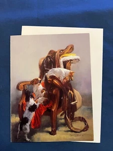 "Jack Russells" Blank Greeting Card, by Joseph H. Sulkowski - New - Picture 1 of 7