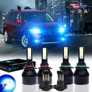 Faros antiniebla luces altas bajas para Dodge Journey 2010-2018 2019 - 8000 k LED - Imagen 1 de 12