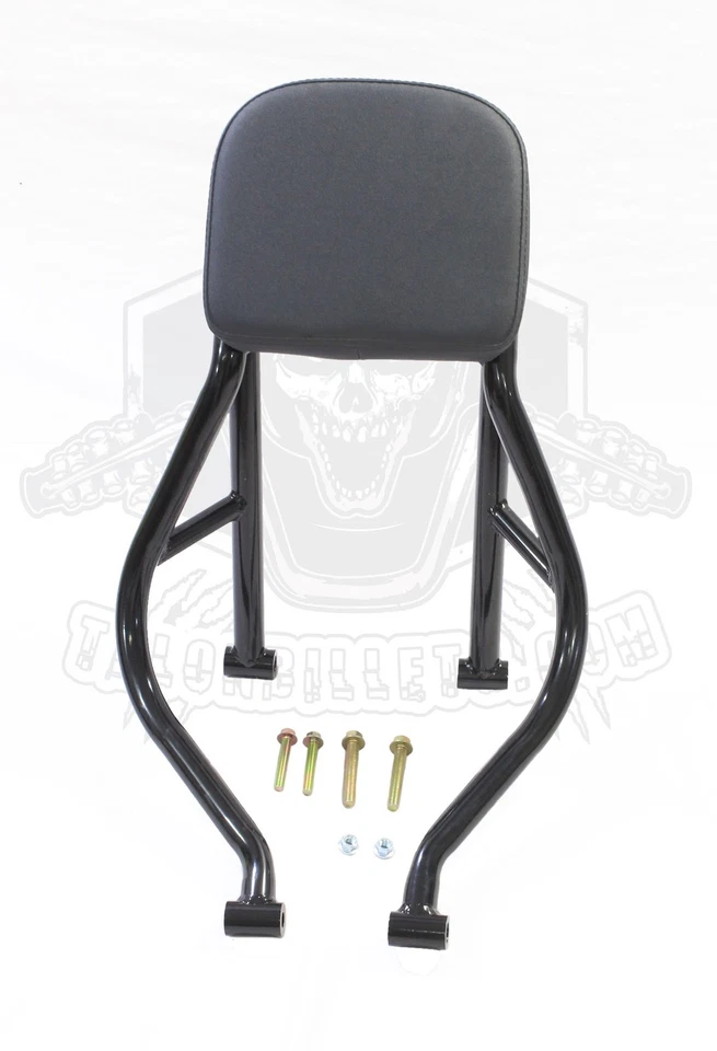 Rear Passenger Seat Pad Cushion Luggage Rack 4 Triumph Bonneville Bobber 1" Tube - Image 1 of 4