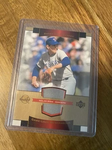 2003 Sweet Spot Classic Nolan Ryan Game Used Worn Jersey Relic - Bild 1 von 1
