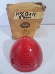 Vintage Glo Brite 1956 Chevrolet Bel Air Tail Light Lens w/Box Made in USA - Picture 1 of 4