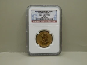 2015-P JOHN F. KENNEDY COIN & CHRONICLES SET REV. PROOF DOLLAR PCGS PR69 - Picture 1 of 4