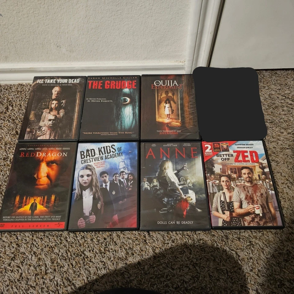 Лот товаров DVD ужасы (7 фильмов) - Изображение 1 из 4