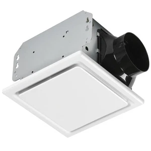 Homewerks 7140-50 Bathroom Fan Ceiling Mount Exhaust Ventilation, 1.0 Sones, ... - Picture 1 of 8
