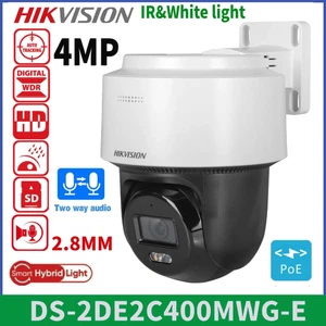 Hikvision DS-2DE2C400MWG-E 4MP Mini Outdoor POE IP Camera Pan Tilt Auto-Tracking - Picture 1 of 8