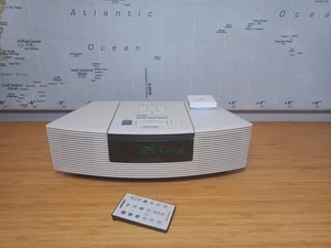 BOSE WAVE RADIO AWRC-1P AMFM STEREO ALARM CD MINT BLUETOOTH REMOTE MP3 AUX CABLE - Picture 1 of 11