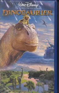 VHS Videokassete - Welt Disney - Dinosaurier - Zeichentrick Film 79 Min.  - Bild 1 von 3