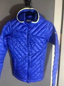 Columbia girls size large 14/16 indigo dark blue puffer ski snow jacket coat - Picture 1 of 3