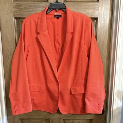 Blazer coral Lane Bryant The Collection para mujer talla grande 28 informal de negocios  Foto 1 de 4