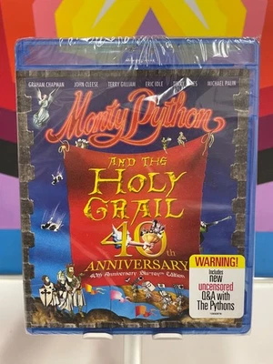 Monty Python and the Holy Grail 40th Anniversary Edition Blu-ray NEW SEALED - Image 1 of 2