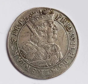 1684 Federico III 18 Gröscher Brandeburgo Federico III Prusia - Imagen 1 de 2