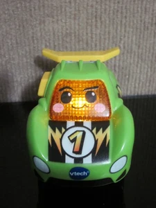 VTech Go Go Smart Wheels Racer 1 Green Yellow Race Car Lights Sounds Smart Point - Picture 1 of 10